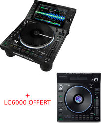 Platine cd & mp3 Denon dj SC 6000M + LC 6000