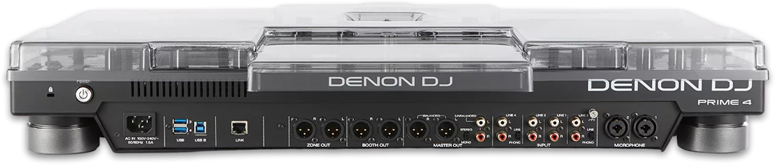 Denon Dj Prime 4 + (+decksaver) - Pack Dj Avec Housse/flight/decksaver - Variation 3