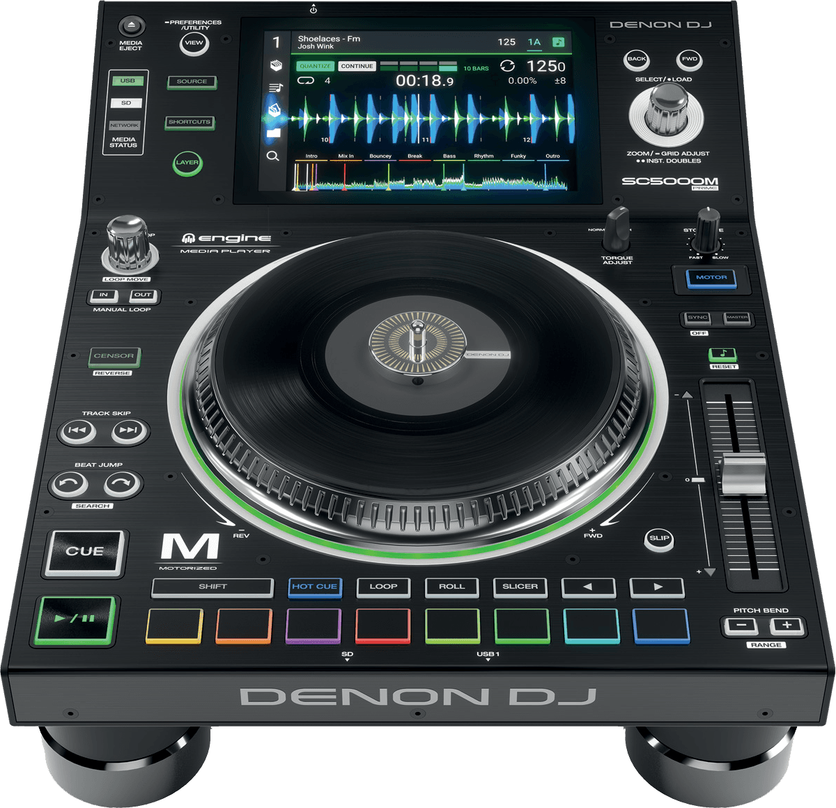 Denon Dj Sc5000m Prime - Platine Cd & Mp3 - Variation 1