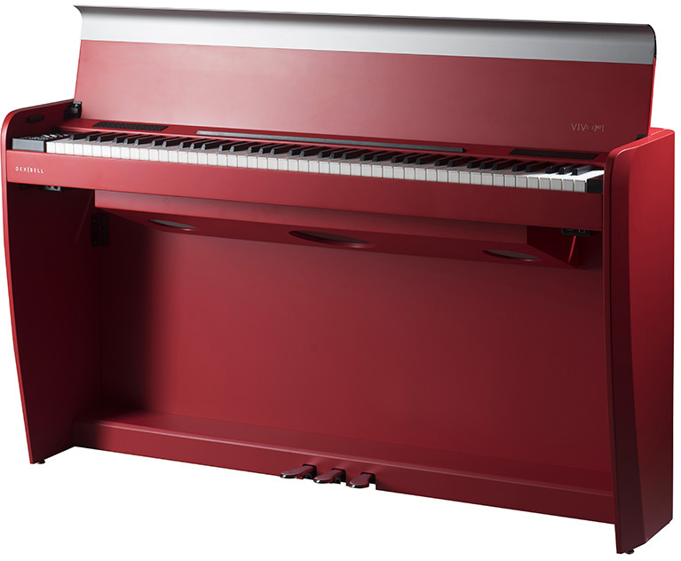 Dexibell H7 - Red Matt - Piano NumÉrique Meuble - Main picture