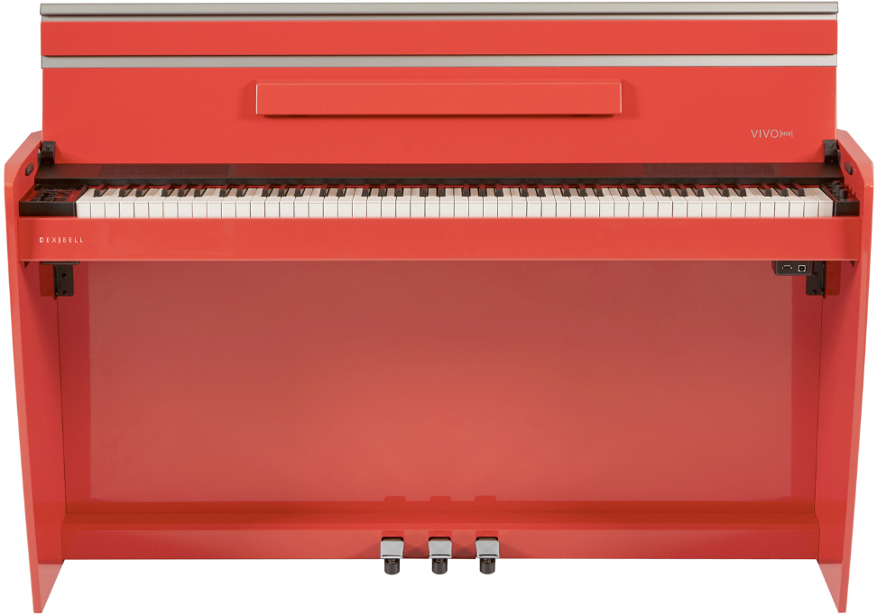 Dexibell Vivo H10 Rouge Brillant - Piano NumÉrique Meuble - Main picture