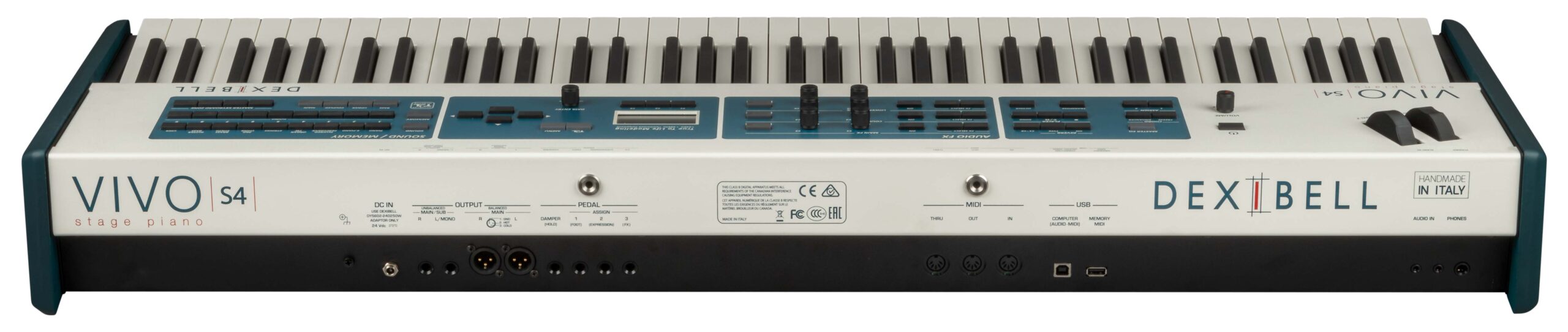 Dexibell Vivo S4 - Bleu - Piano NumÉrique Portable - Variation 7