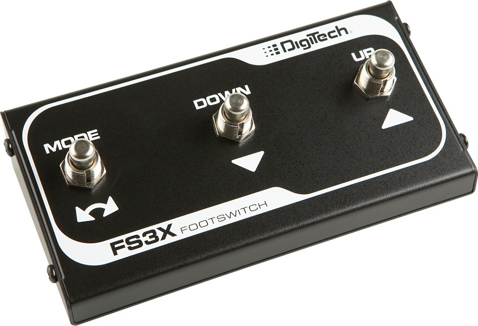 Digitech Fs3x 3-button Footswitch - Footswitch & Commande Divers - Main picture