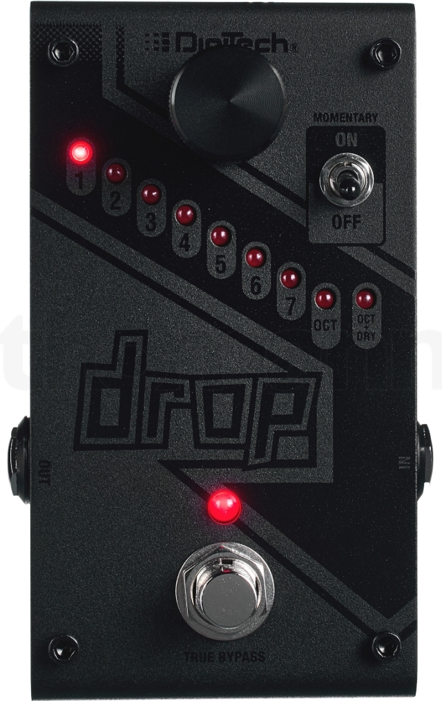 Digitech The Drop Ltd Black - PÉdale SynthÉtiseur Guitare - Main picture