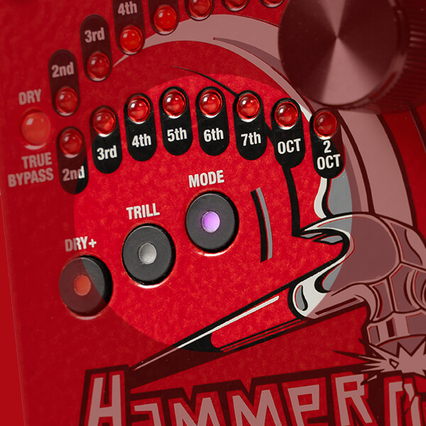 Digitech Hammer On - PÉdale Harmoniseur - Variation 4