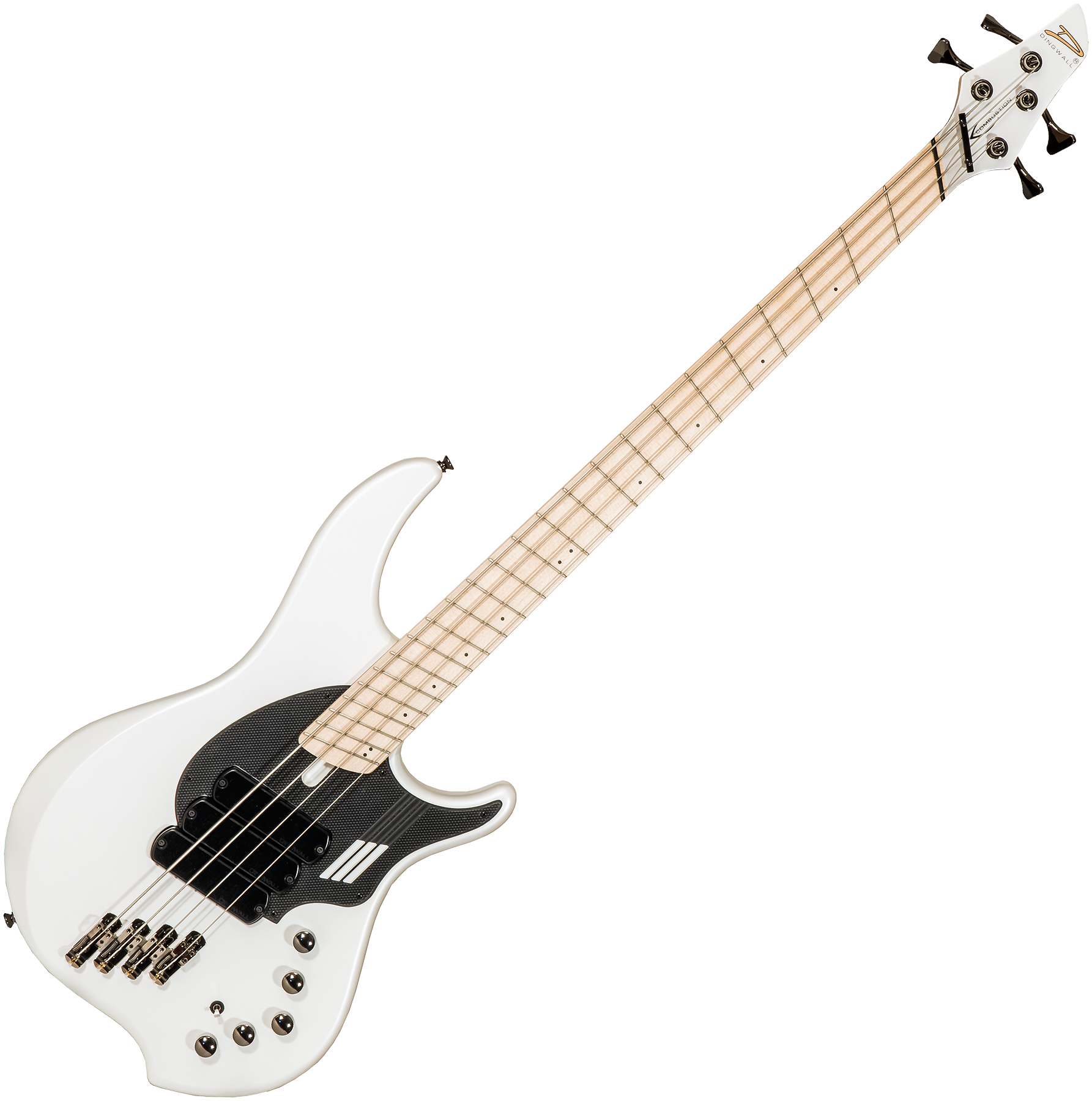 Dingwall Adam Nolly Getgood Ng3 4c 3pu Signature Active Mn - Ducati Pearl White - Basse Électrique Solid Body - Variation 1