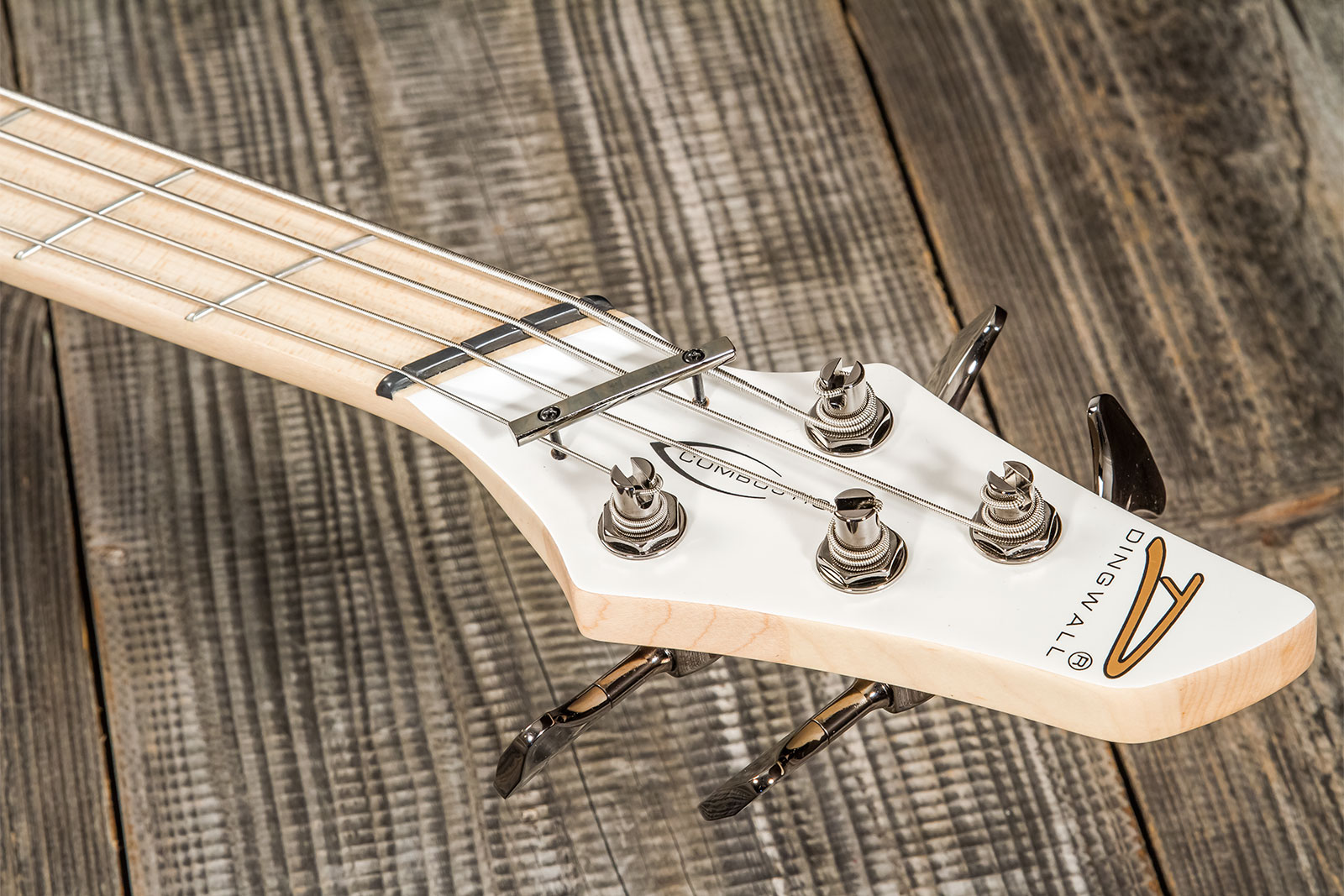 Dingwall Adam Nolly Getgood Ng3 4c 3pu Signature Active Mn - Ducati Pearl White - Basse Électrique Solid Body - Variation 8