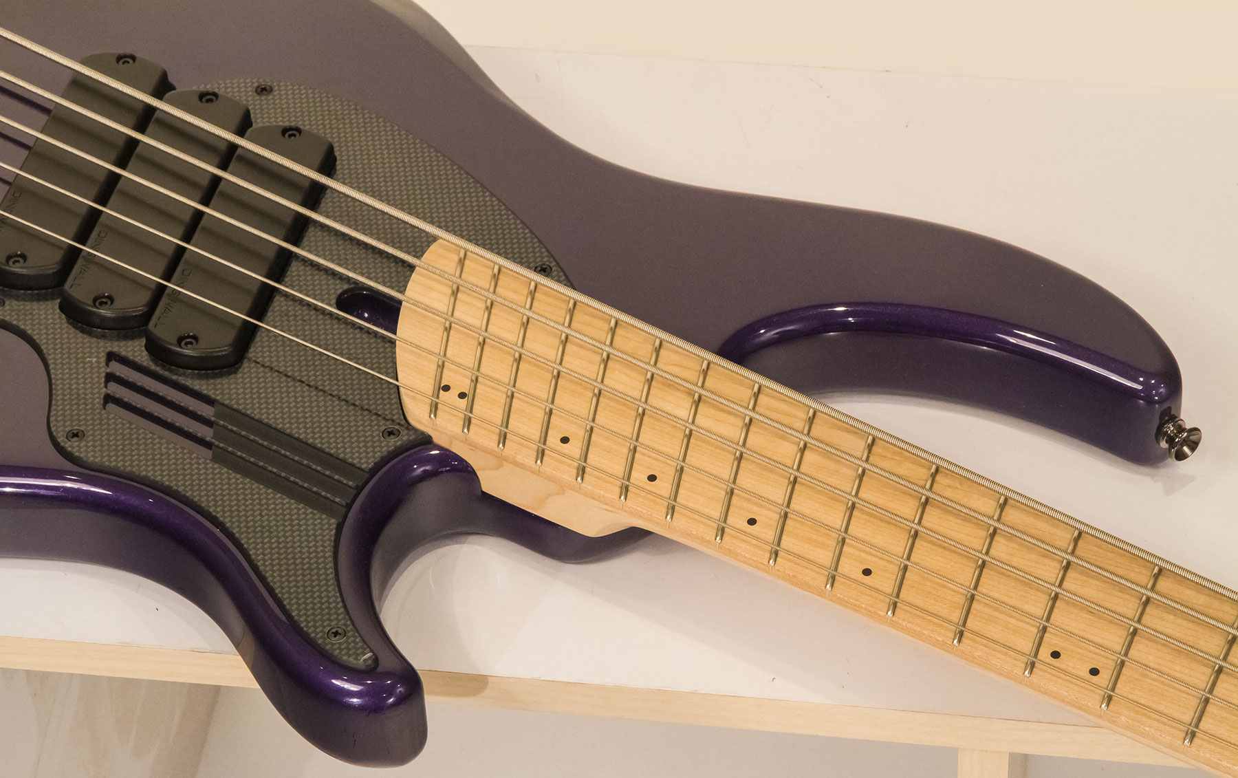 Dingwall Adam Nolly Getgood Ng3 5c Signature 3pu Active Mn - Purple Metallic - Basse Électrique Solid Body - Variation 3