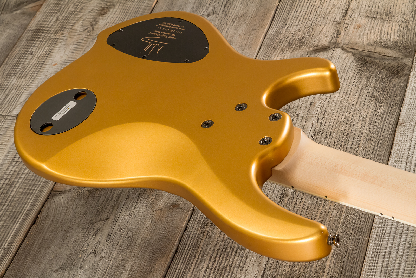 Dingwall Adam Nolly Getgood Ng3 5c Signature 3pu Active Mn - Gold Matte - Basse Électrique Solid Body - Variation 7