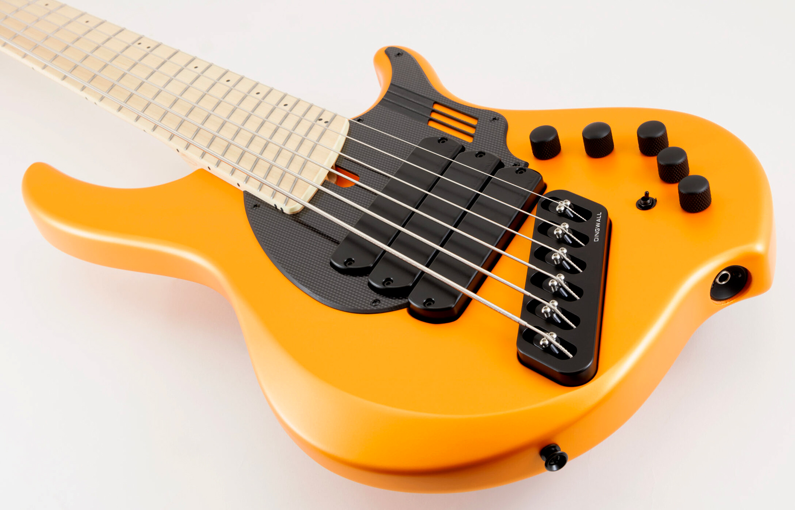 Dingwall Adam Nolly Getgood Ng3 6c Signature 3pu Active Mn - Matte Lambo Orange - Basse Électrique Solid Body - Variation 3
