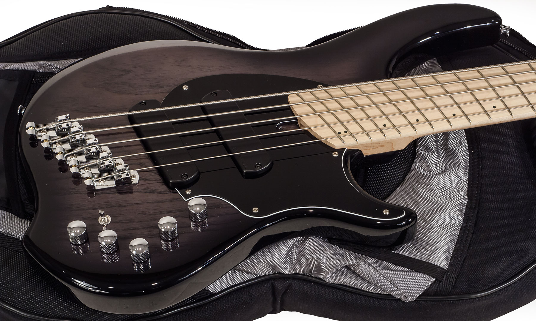 Dingwall Combustion 5 2-pickups Mn - 2-tone Blackburst - Basse Électrique Solid Body - Variation 1