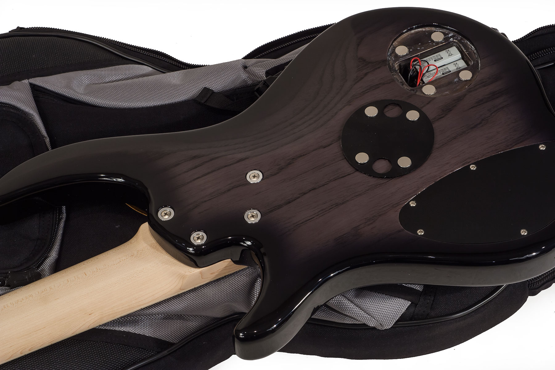 Dingwall Combustion 5 2-pickups Mn - 2-tone Blackburst - Basse Électrique Solid Body - Variation 3