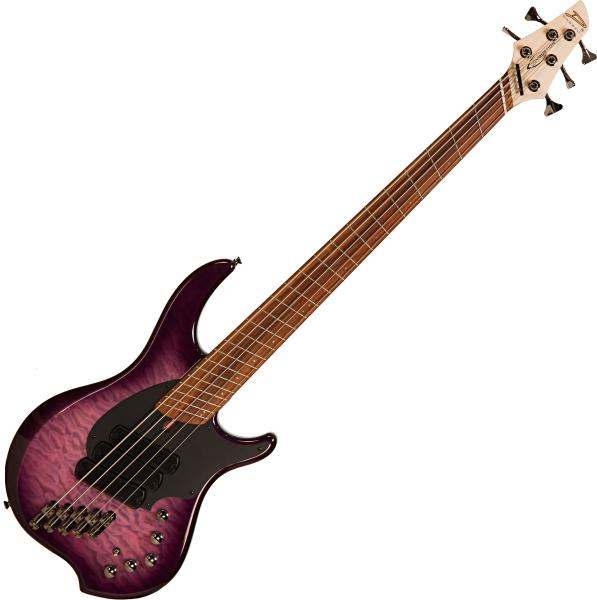 Basse électrique solid body Dingwall Combustion 5 3-Pickups (MN) - Ultra violet gloss