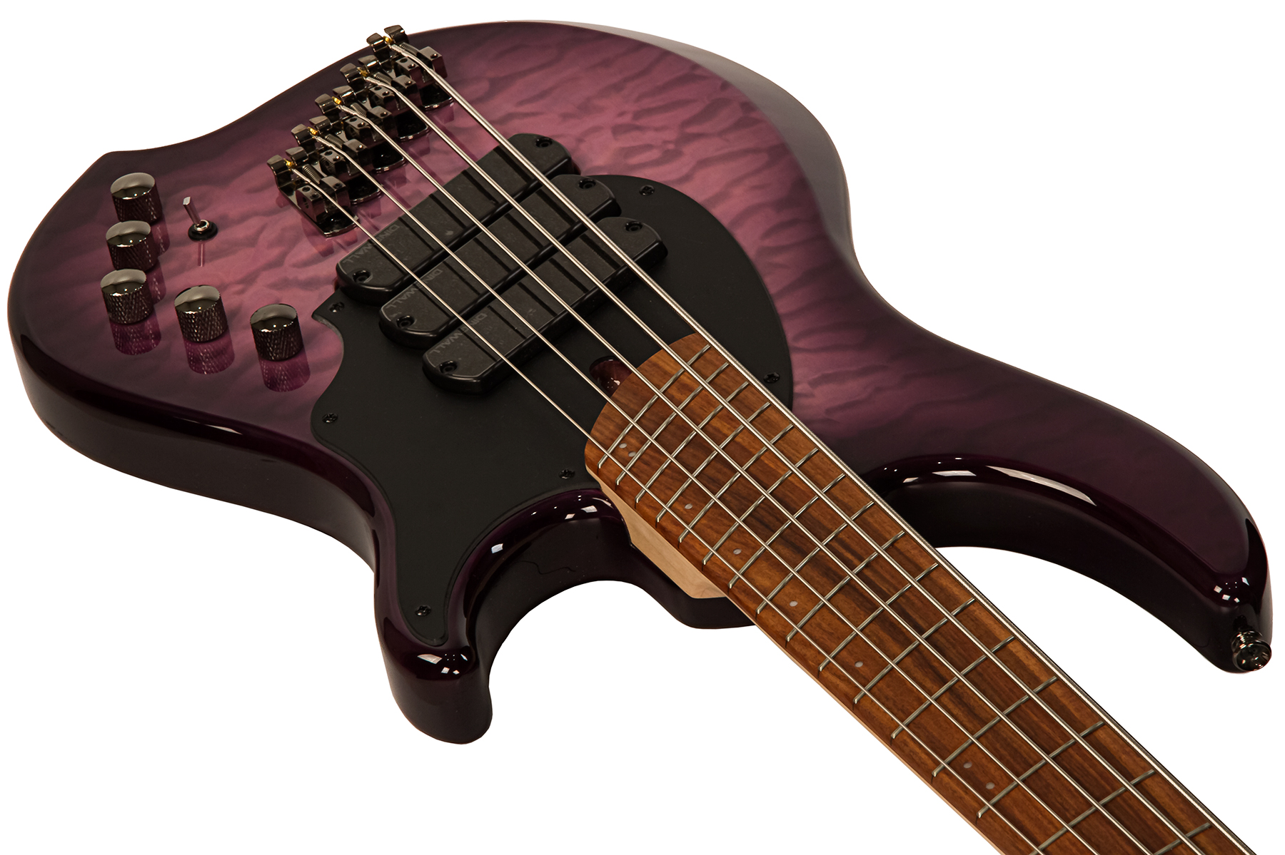 Dingwall Combustion Cb3 5c 3pu Active Mn - Ultra Violet Gloss - Basse Électrique Solid Body - Variation 1