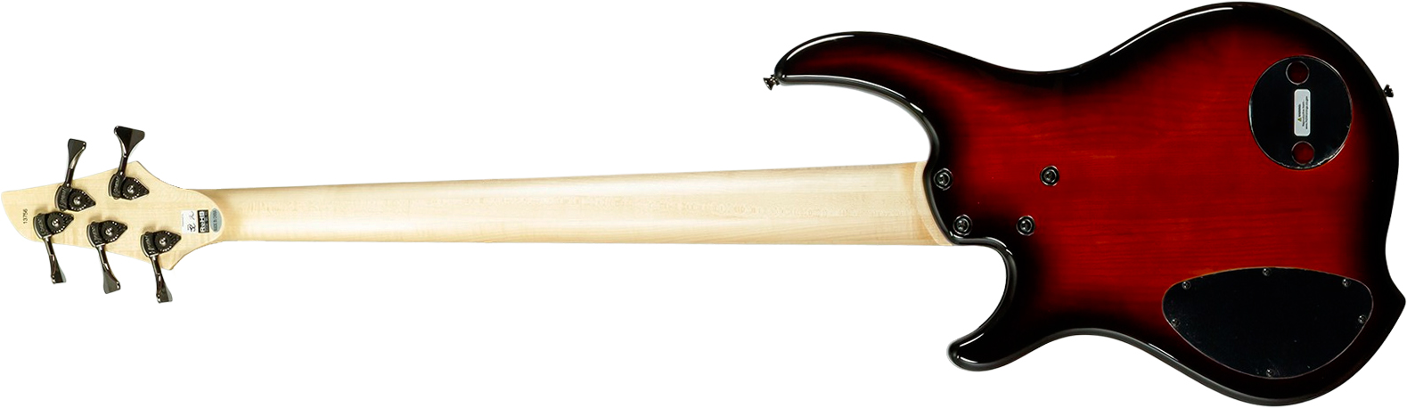 Dingwall Combustion Cb3 5c 3pu Active Pf - Vintage Burst Gloss - Basse Électrique Solid Body - Variation 9