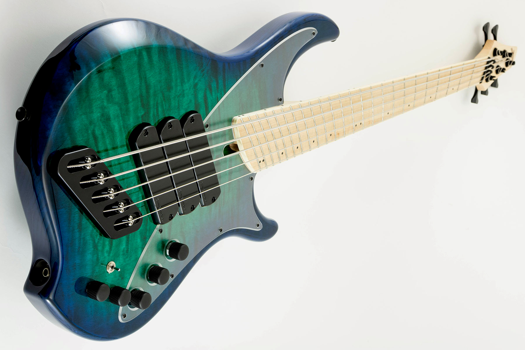 Dingwall Combustion Nashville Cn3 5c 3pu Active Mn - Whalepool Burst - Basse Électrique Solid Body - Variation 1
