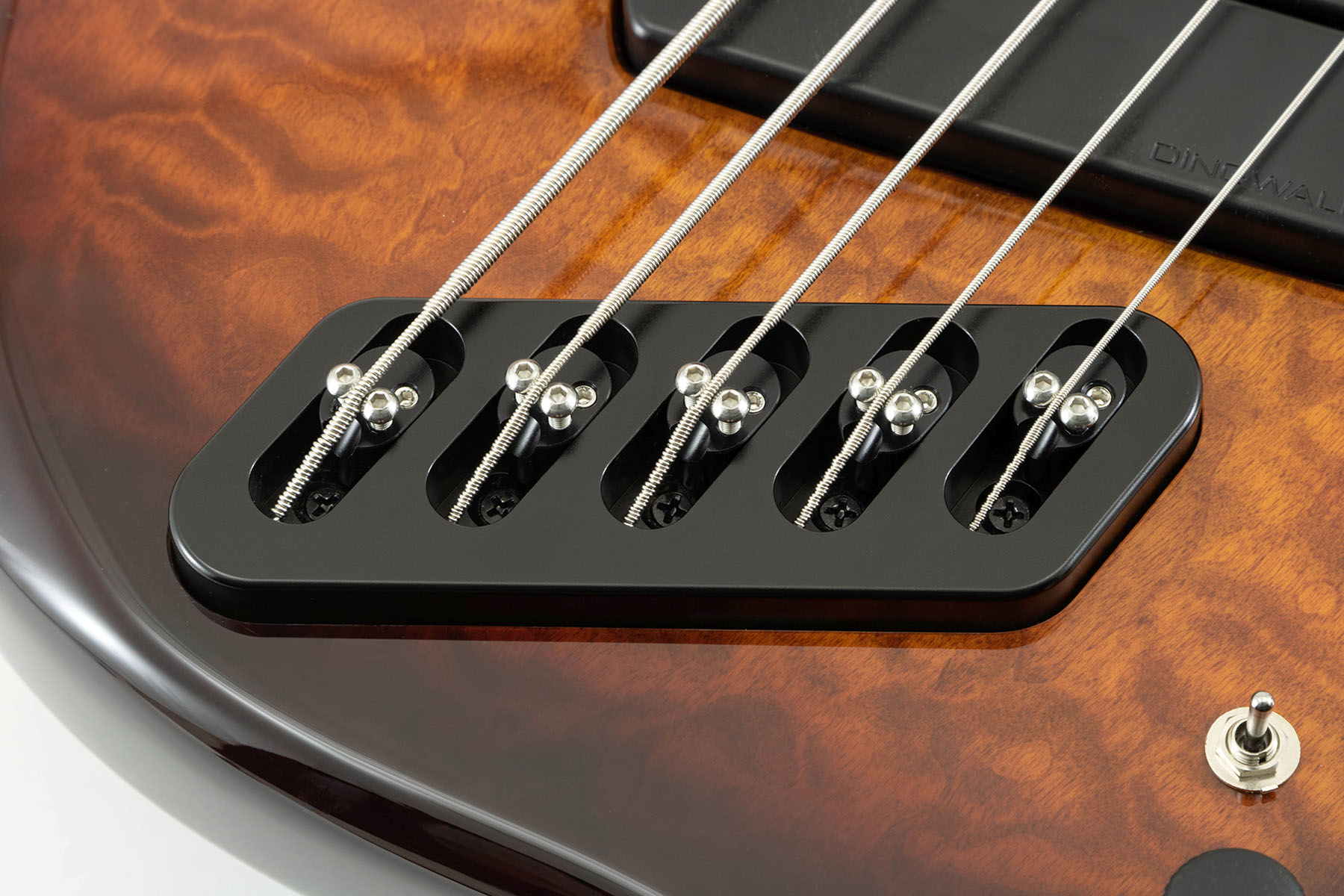 Dingwall Combustion Nashville Cn3 5c 3pu Active Mn - Vintage Burst - Basse Électrique Solid Body - Variation 3