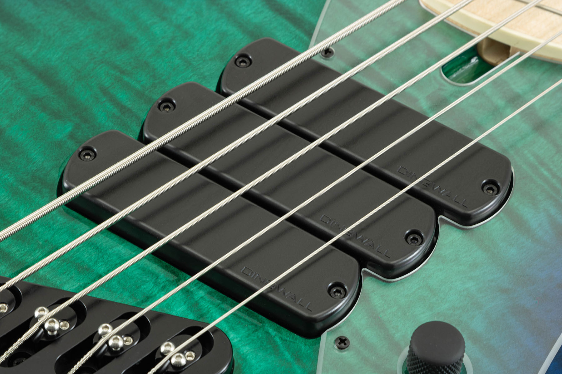 Dingwall Combustion Nashville Cn3 5c 3pu Active Mn - Whalepool Burst - Basse Électrique Solid Body - Variation 4