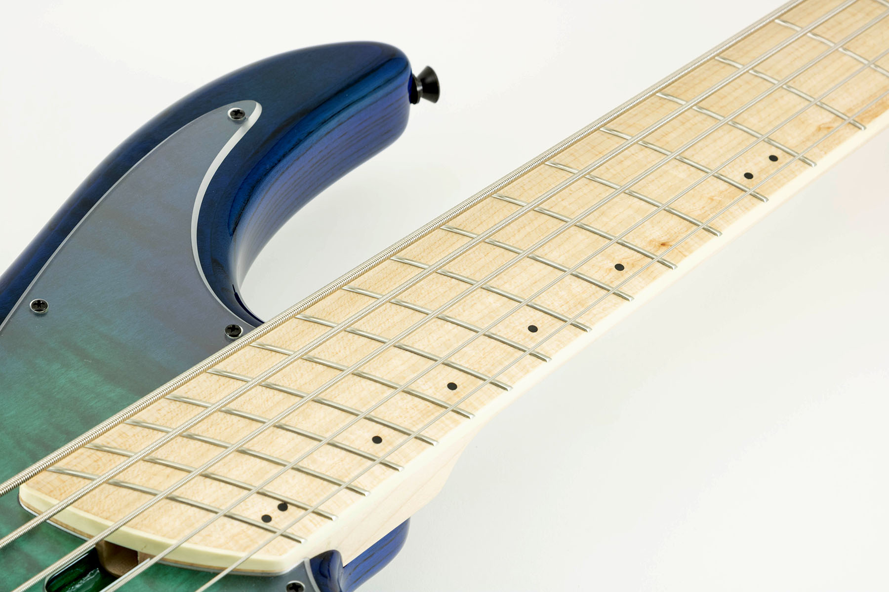 Dingwall Combustion Nashville Cn3 5c 3pu Active Mn - Whalepool Burst - Basse Électrique Solid Body - Variation 5