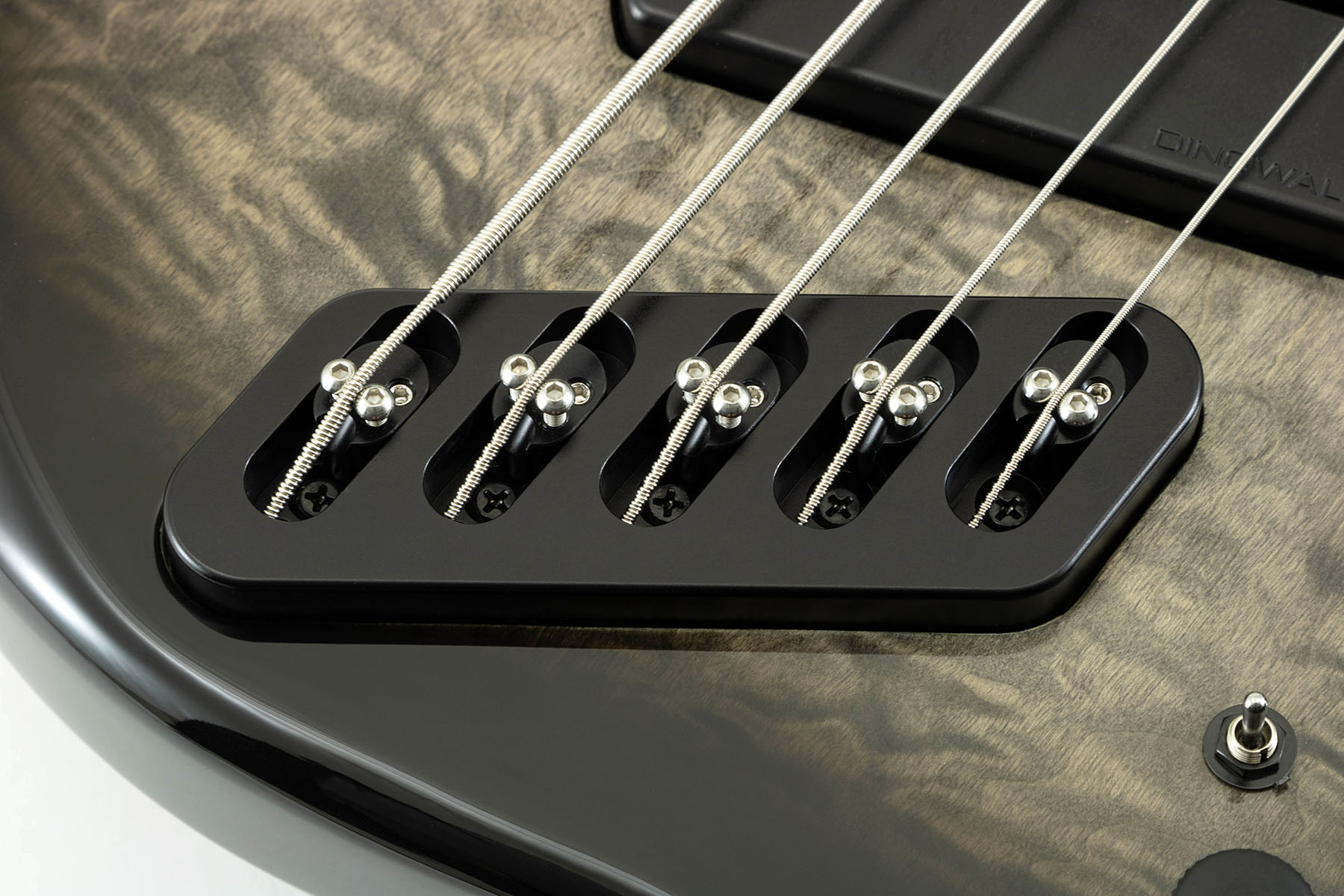 Dingwall Combustion Nashville Cn3 5c 3pu Active Pf - 2-tone Black Burst - Basse Électrique Solid Body - Variation 3