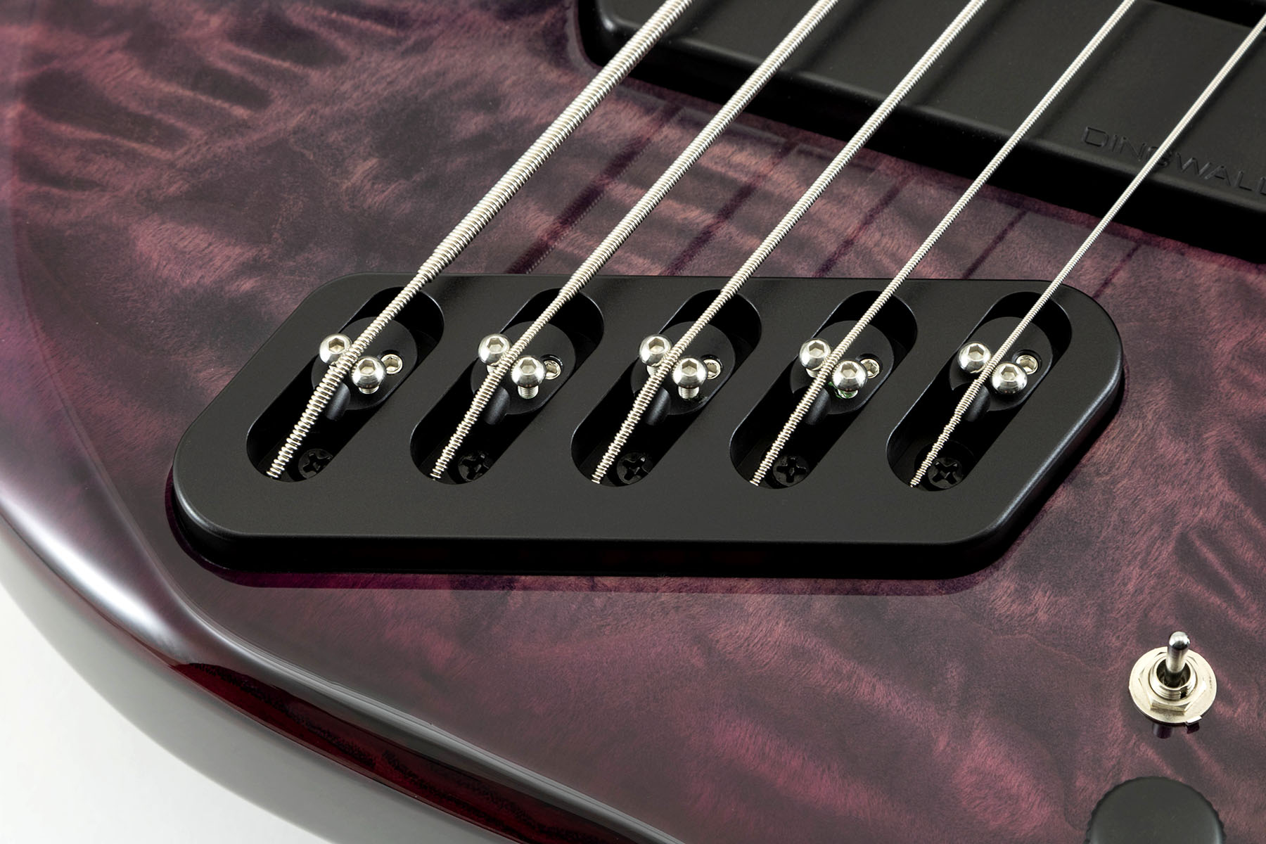 Dingwall Combustion Nashville Cn3 5c 3pu Active Pf - Ultraviolet Burst - Basse Électrique Solid Body - Variation 3