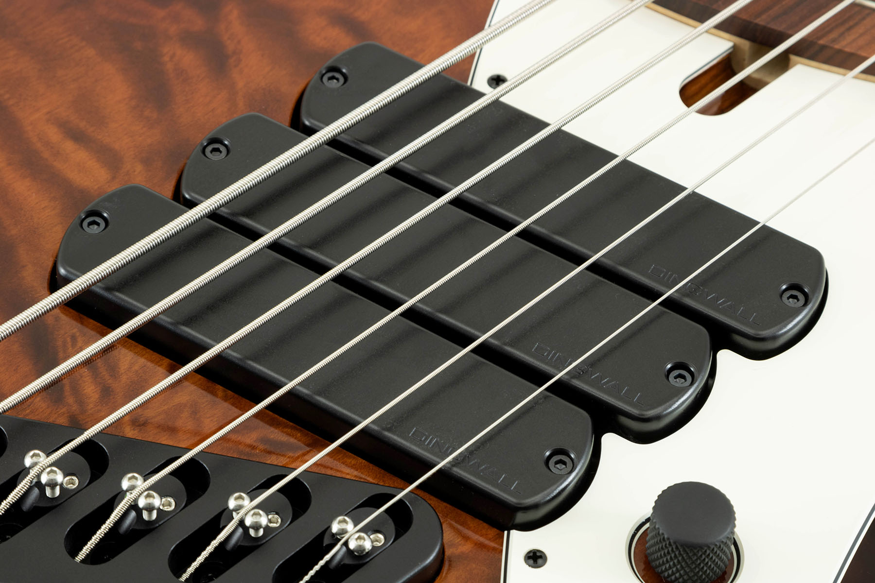 Dingwall Combustion Nashville Cn3 6c 3pu Active Pf - Vintage Burst - Basse Électrique Solid Body - Variation 4