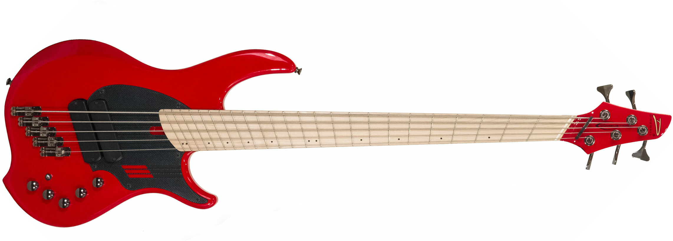 Dingwall Adam Nolly Getgood Ng2 5c Signature 2pu Active Mn - Ferrari Red - Basse Électrique Solid Body - Main picture