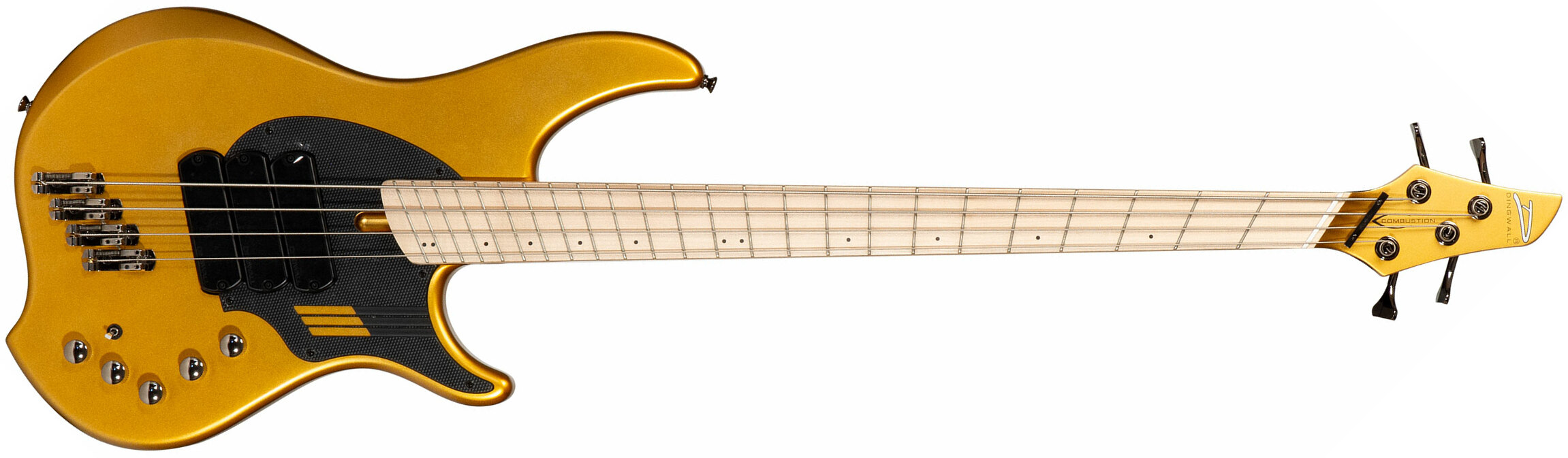 Dingwall Adam Nolly Getgood Ng3 4c Signature 3pu Active Mn - Gold Matte - Basse Électrique Solid Body - Main picture