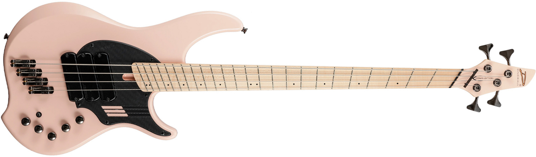 Dingwall Adam Nolly Getgood Ng3 4c Signature 3pu Active Mn - Matte Shell Pink - Basse Électrique Solid Body - Main picture
