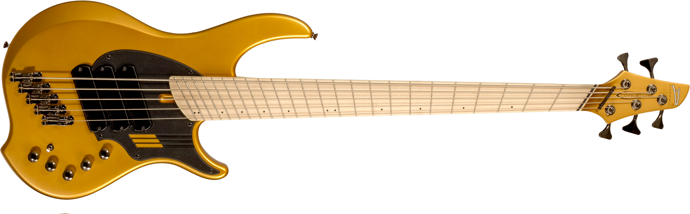 Dingwall Adam Nolly Getgood Ng3 5c Signature 3pu Active Mn - Gold Matte - Basse Électrique Solid Body - Main picture