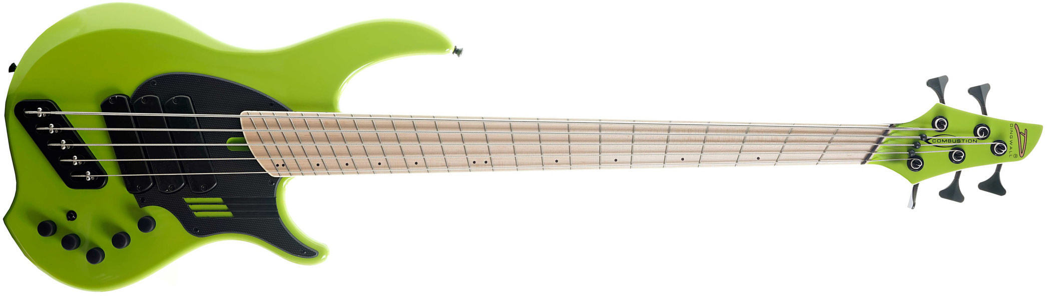 Dingwall Adam Nolly Getgood Ng3 5c Signature 3pu Active Mn - Ferrari Green - Basse Électrique Solid Body - Main picture