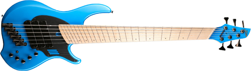 Dingwall Adam Nolly Getgood Ng3 6c Signature 3pu Active Mn - Laguna Seca Blue - Basse Électrique Solid Body - Main picture