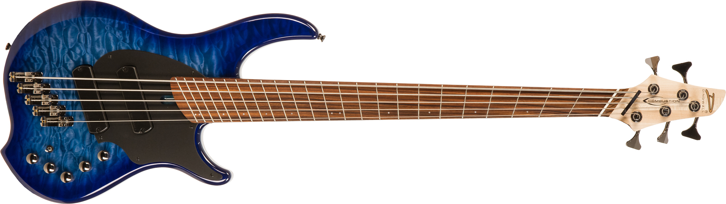 Dingwall Combustion Cb2 5c 2pu Active Pf - Indigo Burst - Basse Électrique Solid Body - Main picture