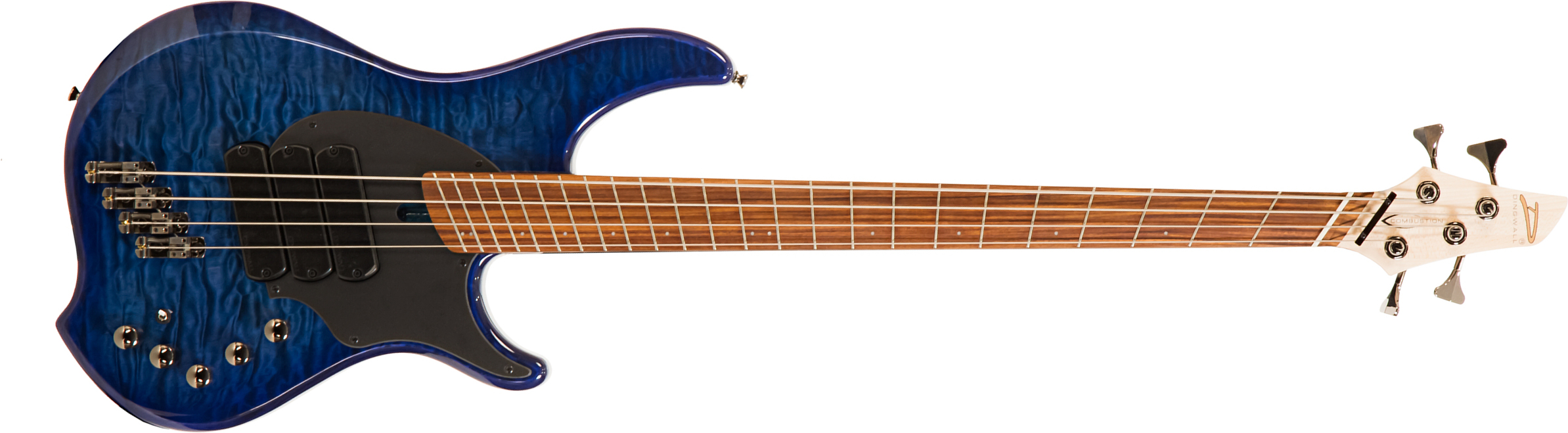 Dingwall Combustion Cb3 4c 3pu Active Pf - Indigo Burst - Basse Électrique Solid Body - Main picture