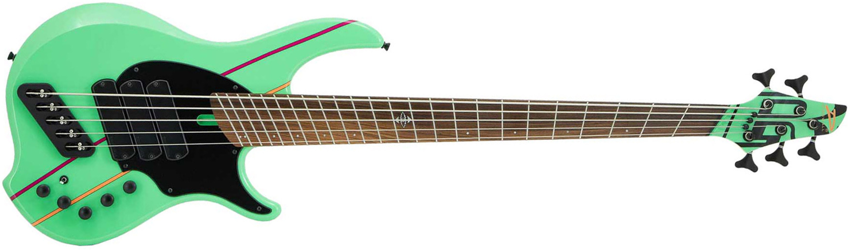 Dingwall John Taylor Rio Dream Jt3 4c Signature 3pu Active Pf - Seafoam Green - Basse Électrique Solid Body - Main picture