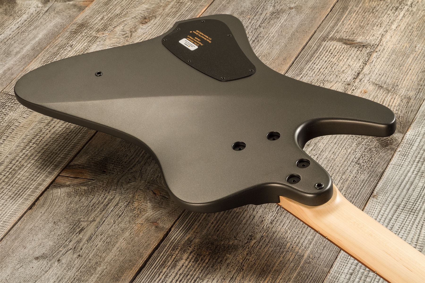 Dingwall D-roc Standard-3 5c 3pu Active Pf - Black Matte - Basse Électrique Solid Body - Variation 5