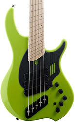 Basse électrique solid body Dingwall Adam Nolly Getgood NG3 3-Pickups 5-String (MN) - Ferrari green