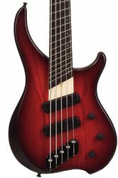 Basse électrique solid body Dingwall Afterburner ABZ 5 2-Pickups (WEN) +Bag - Trans redburst satin