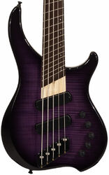 Basse électrique solid body Dingwall Afterburner I 5 2-Pickups (WEN) +Bag - Purple blackburst 