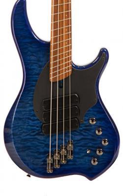 Basse électrique solid body Dingwall Combustion 4 3-Pickups (PF) - Indigo burst