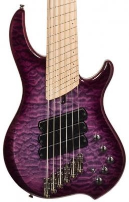 Basse électrique solid body Dingwall Combustion 6 3-Pickups (MN) - Ultraviolet