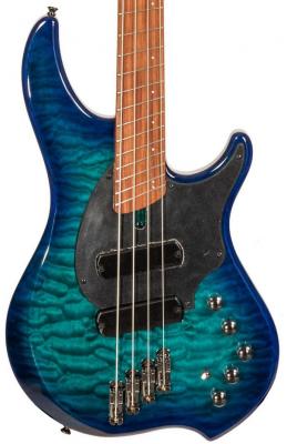 Basse électrique solid body Dingwall Combustion 4 2-Pickups (PF) - Whalepool burst