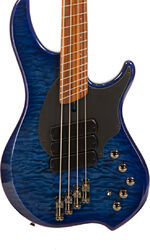 Basse électrique solid body Dingwall Combustion 4 3-Pickups (PF) - Indigo burst