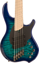 Basse électrique solid body Dingwall Combustion 5 3-Pickups (MN) - Whalepool burst