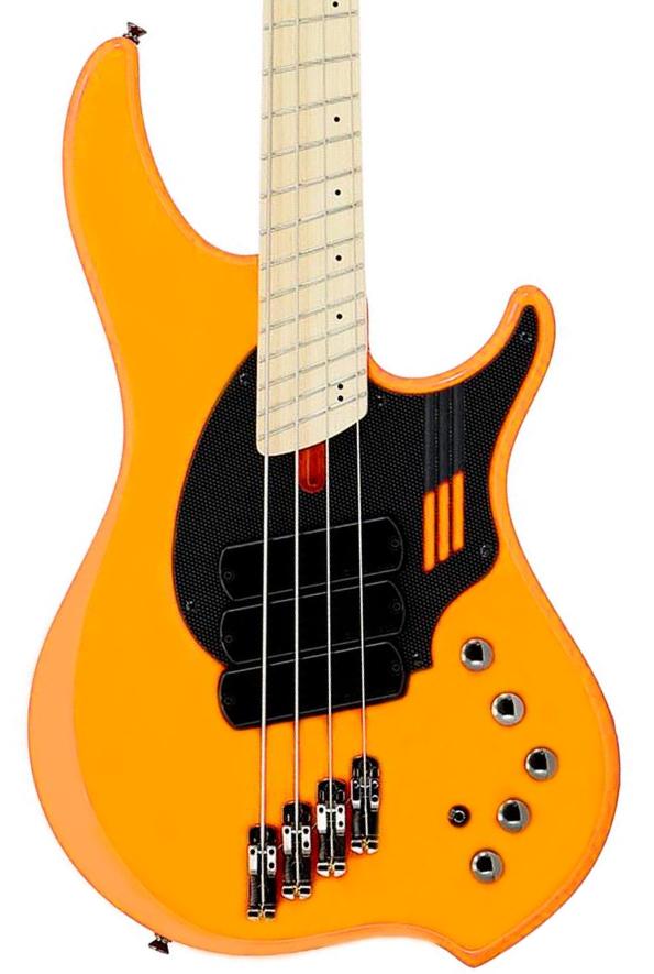 Basse électrique solid body Dingwall Adam Nolly Getgood NG3 3-Pickups - Matte Lambo Orange