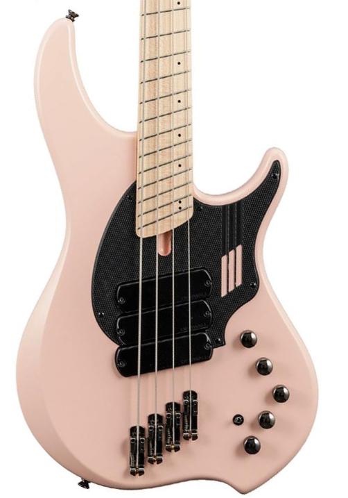 Basse électrique solid body Dingwall Adam Nolly Getgood NG3 3-Pickups - Matte Shell Pink