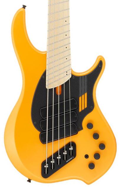 Basse électrique solid body Dingwall Adam Nolly Getgood NG3 3-Pickups (5-String, MN) - Matte Lambo Orange