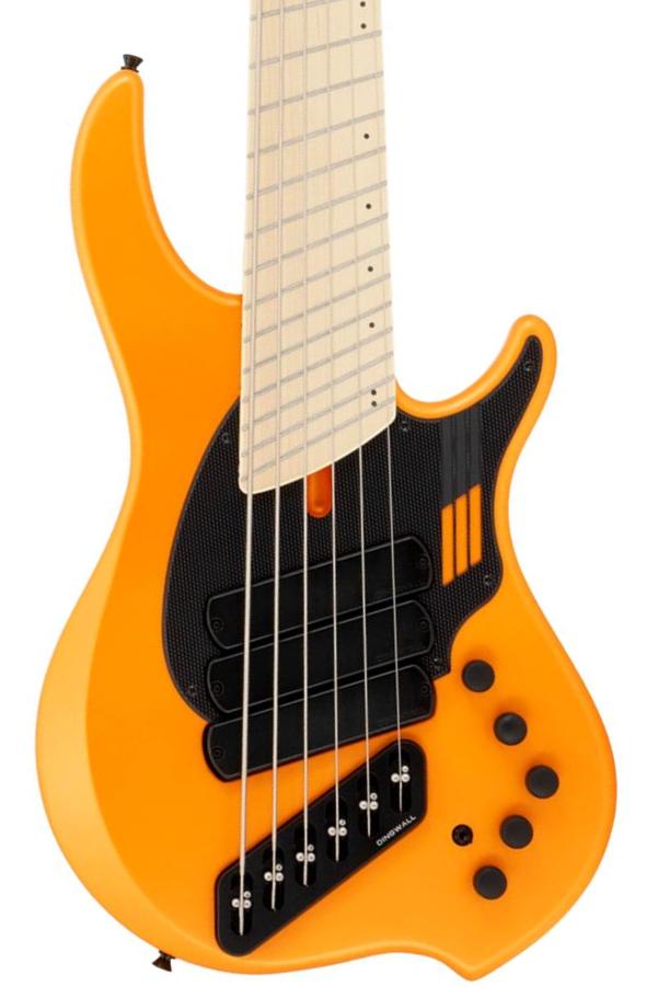 Basse électrique solid body Dingwall Adam Nolly Getgood NG3 3-Pickups (6-String) - Matte lambo orange
