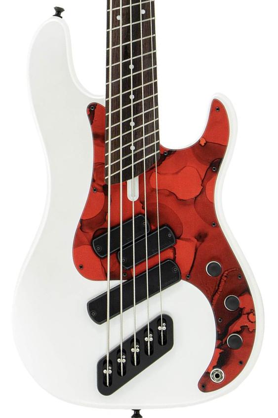 Basse électrique solid body Dingwall SP1 5-String - Ducati Pearl White