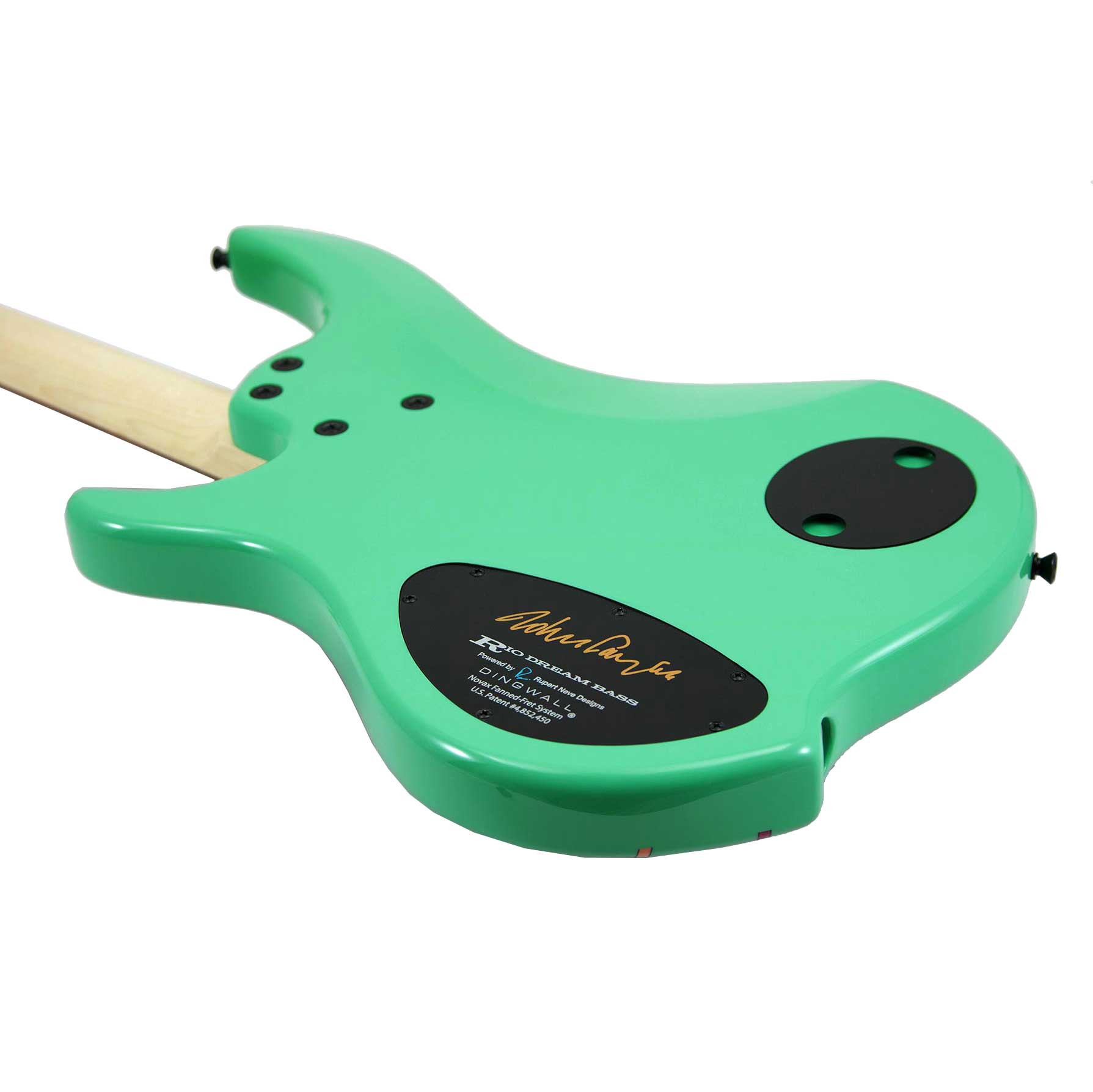 Dingwall John Taylor Rio Dream Jt3 4c Signature 3pu Active Pf - Seafoam Green - Basse Électrique Solid Body - Variation 3
